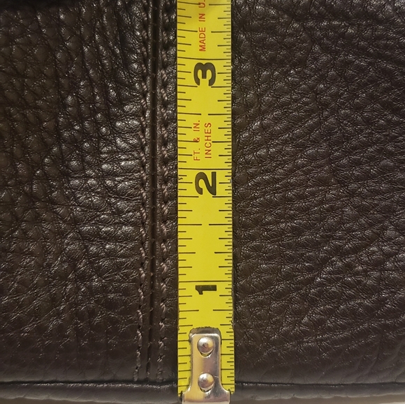 EUC MARC BY MARC JACOBS CLASSIC Q BROWN LEATHER FLAP SATCHEL CROSSBODY - Picture 12 of 12